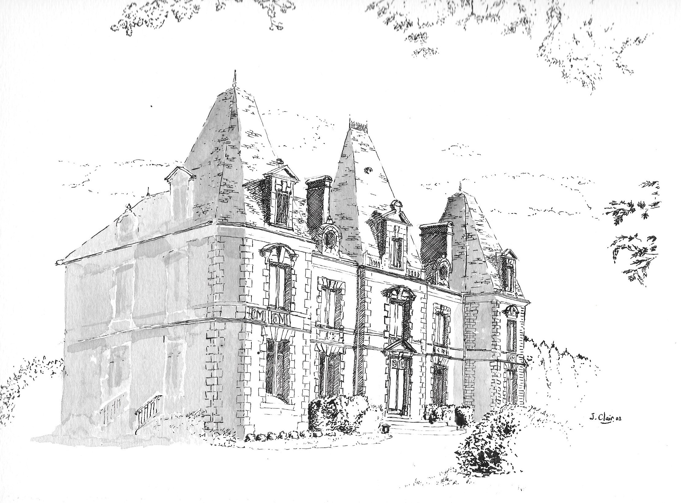 château du Saz