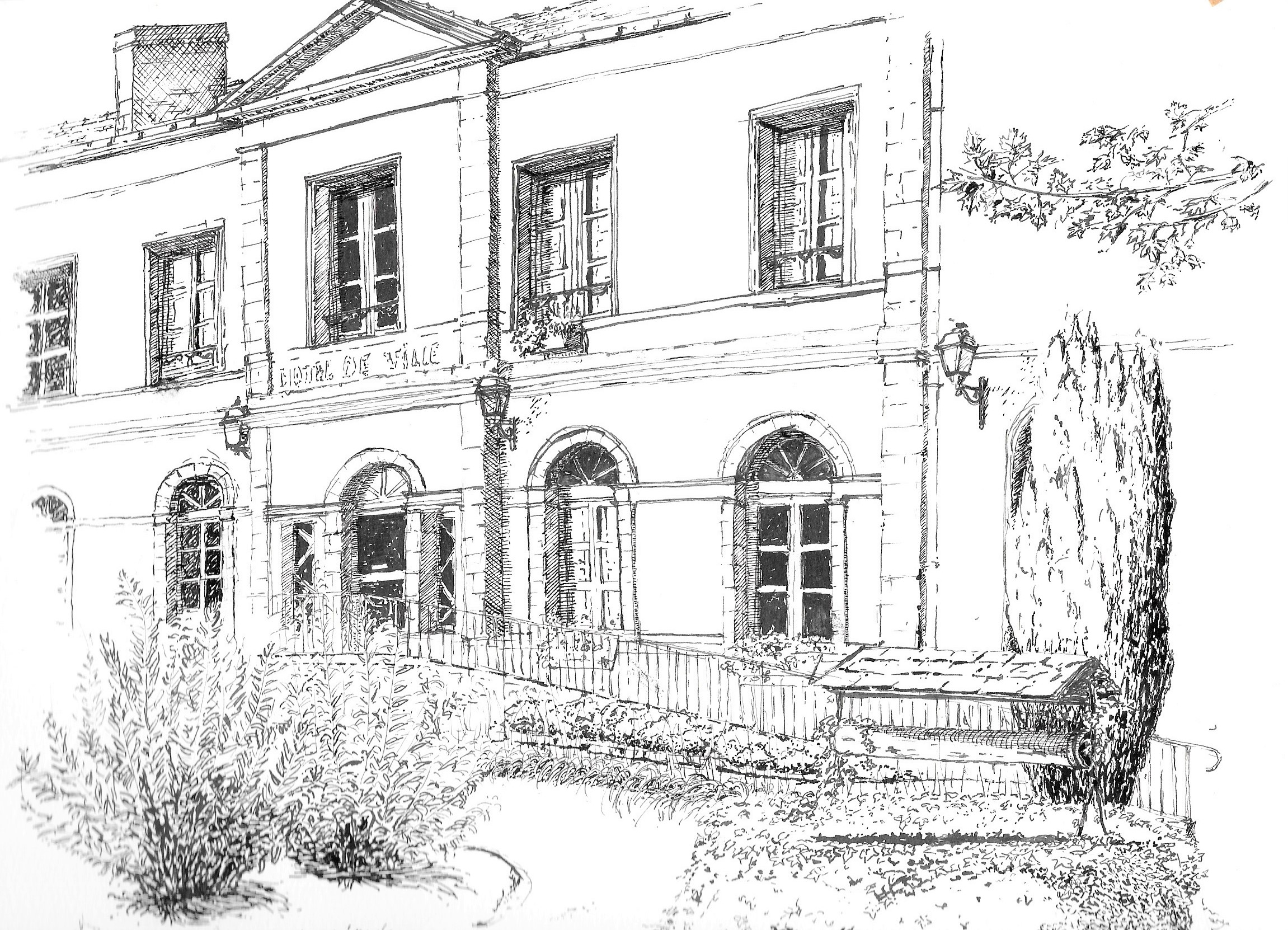 La mairie de la Chapelle sur Erdre